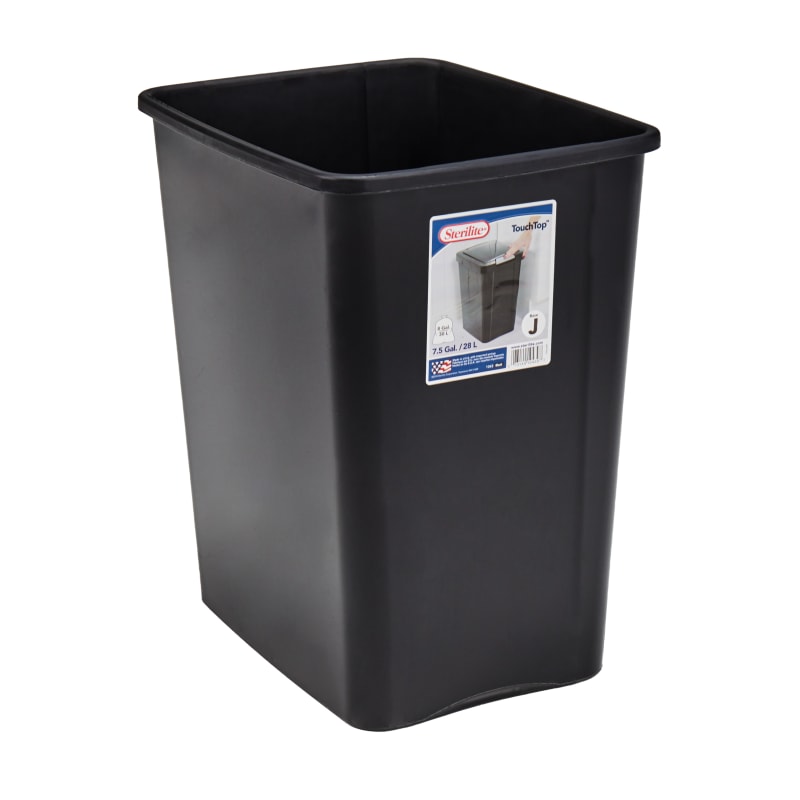 Sterilite 7.5 Gallon TouchTop Wastebasket