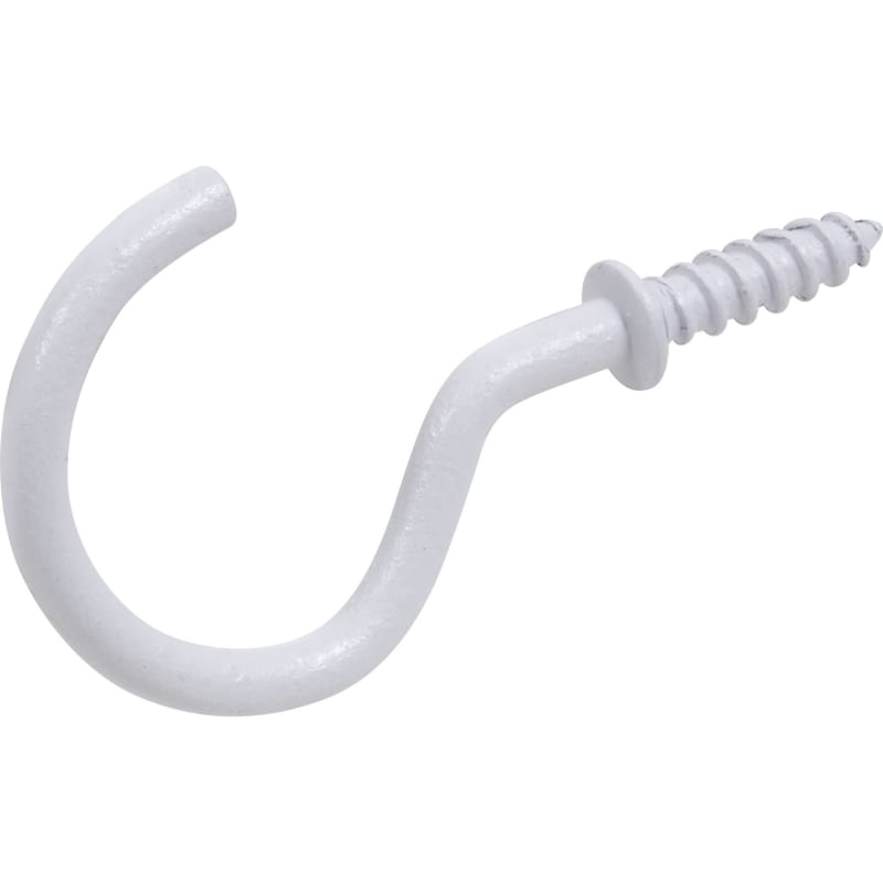 Hillman 7/8 Cup Hook White : Target