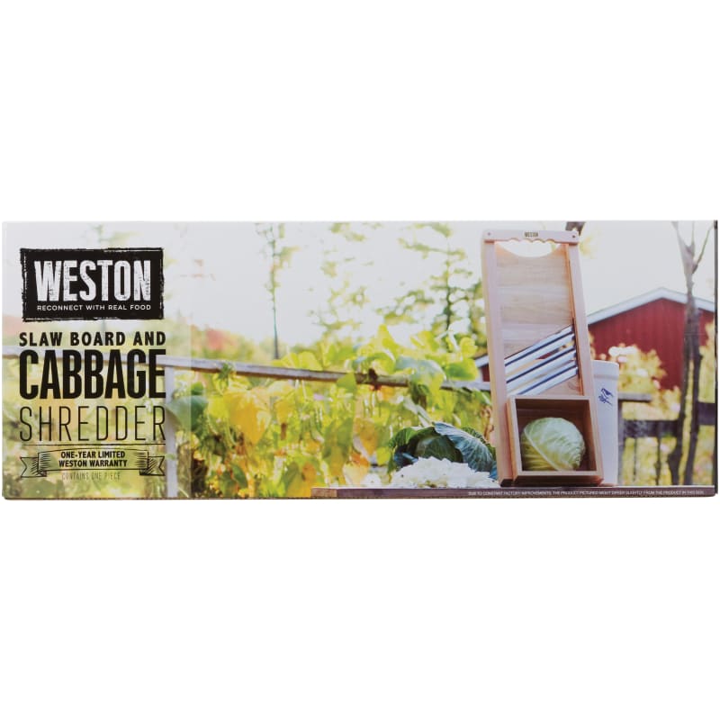 Coleslaw with the Weston Cabbage Shredder