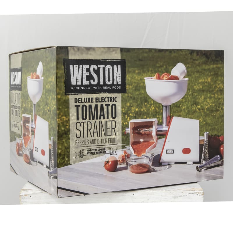 Weston tomato strainer online