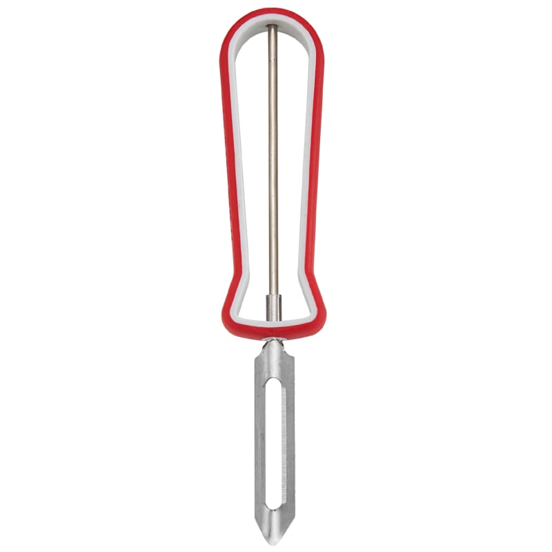 Classic Red/Stainless Steel Soft Touch Swivel Peeler by Farberware at Fleet  Farm