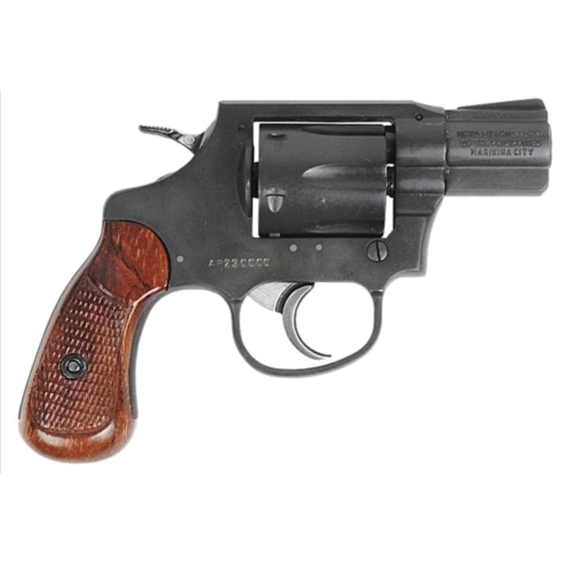 Rock Island Armory M206 Revolver .38 Special 2 Barrel 6 Rounds Fixed  Sights Wood Grips Black [FC-4806015512837] - Cheaper Than Dirt