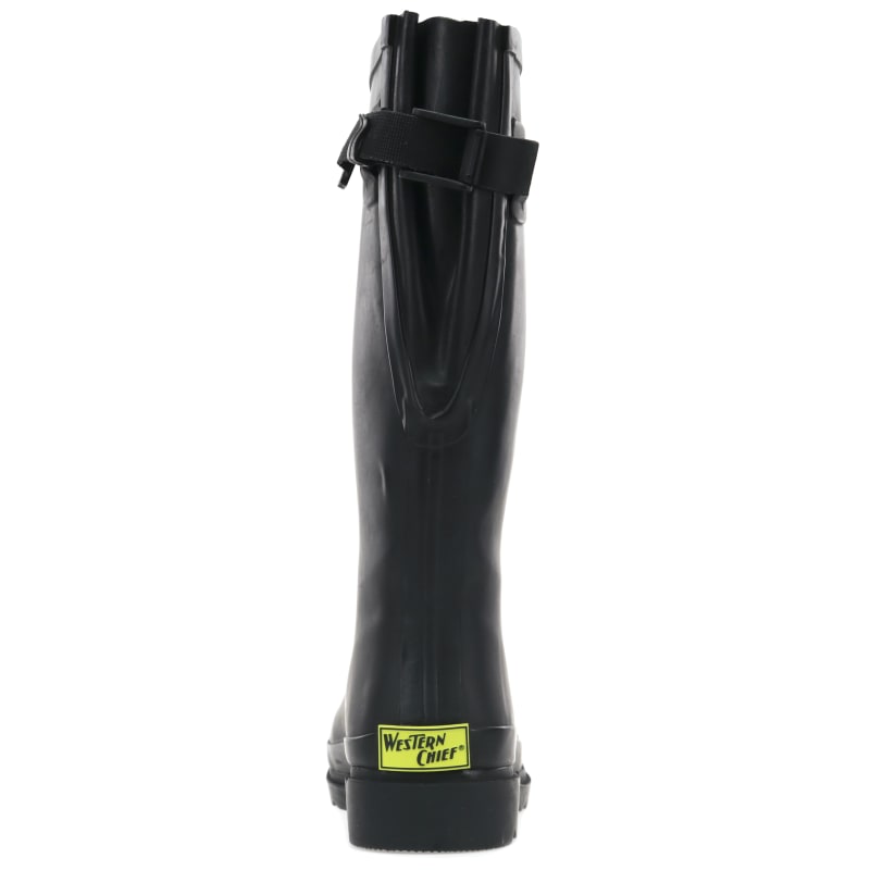 Ladies Solid Vari Fit Black Tall Rain Boot by Western Chief at Fleet Farm