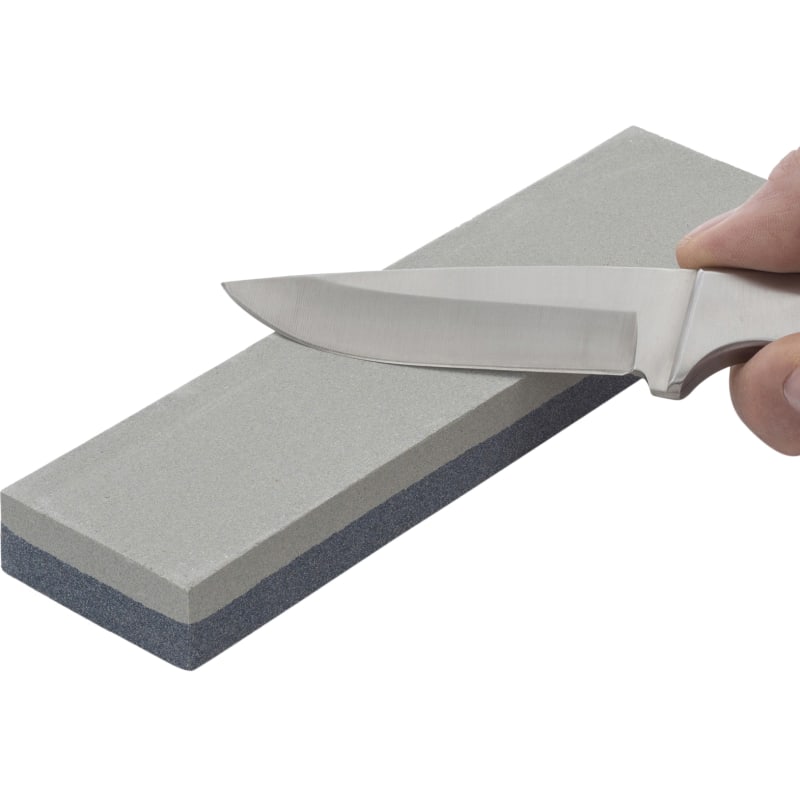 New Star Foodservice 36497 Combination Sharpening Stone Knife