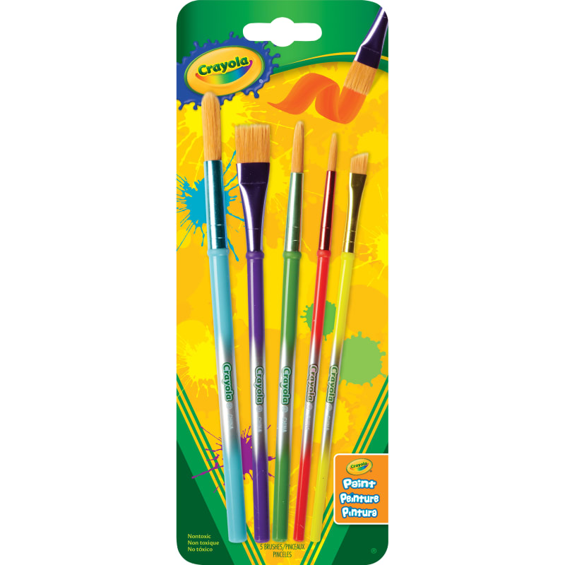 Crayola Art and Craft Brush Set - 5 count