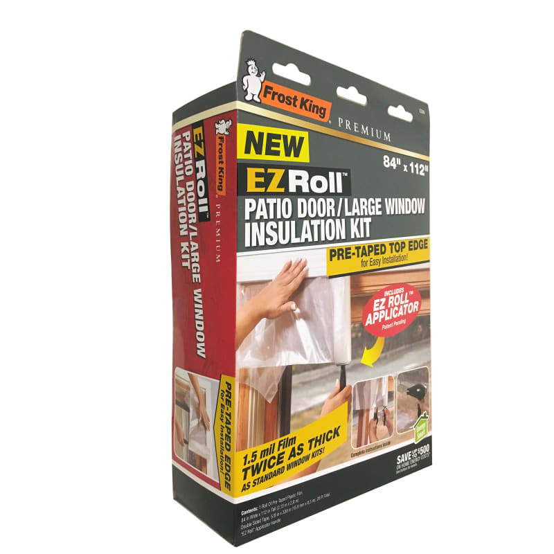 Frost King EZ86 Film Shrink Window Patio Kit