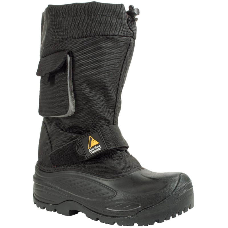 Men s Scout 2 Black Tall Waterproof Insulated Winter Boot w Side