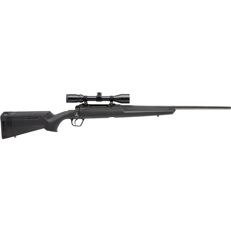 NOW　REBEL Mサイズ ブラック Axis XP .223 REM Black Bolt-Action Synthetic Stock Rifle w/ Scope