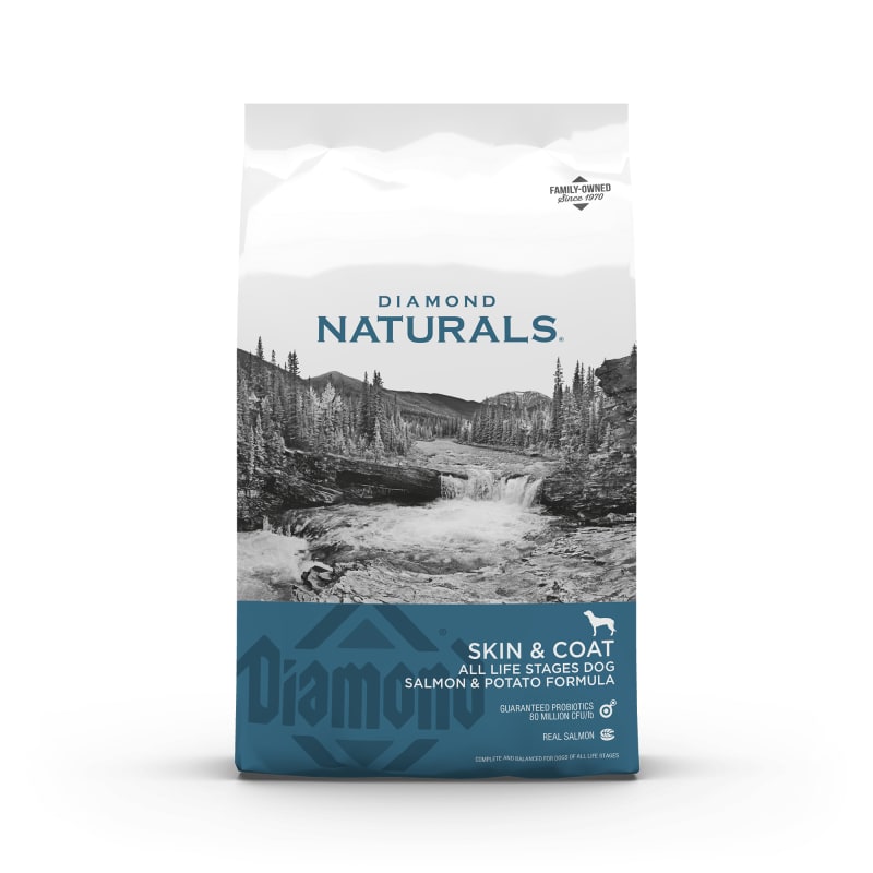 Naturals All Lifestages Grain Free Skin Coat Salmon Potato Dry Dog Food