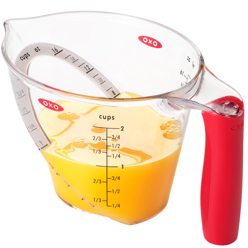 4 Cup Red Handle Angled Measuring Cup by SoftWorks at Fleet Farm