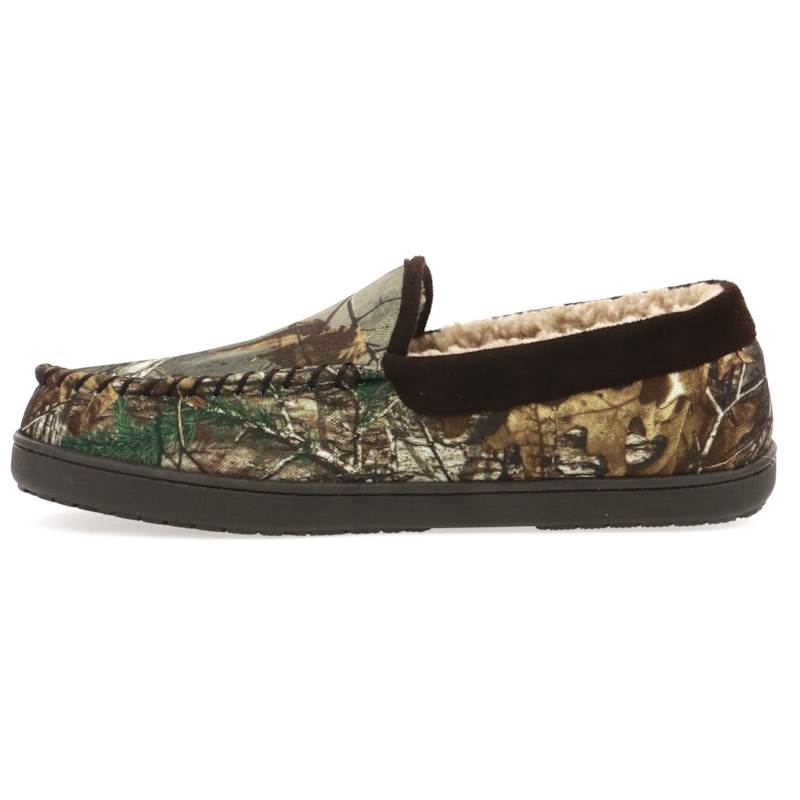 Men s Realtree Camo Moccasin Slipper