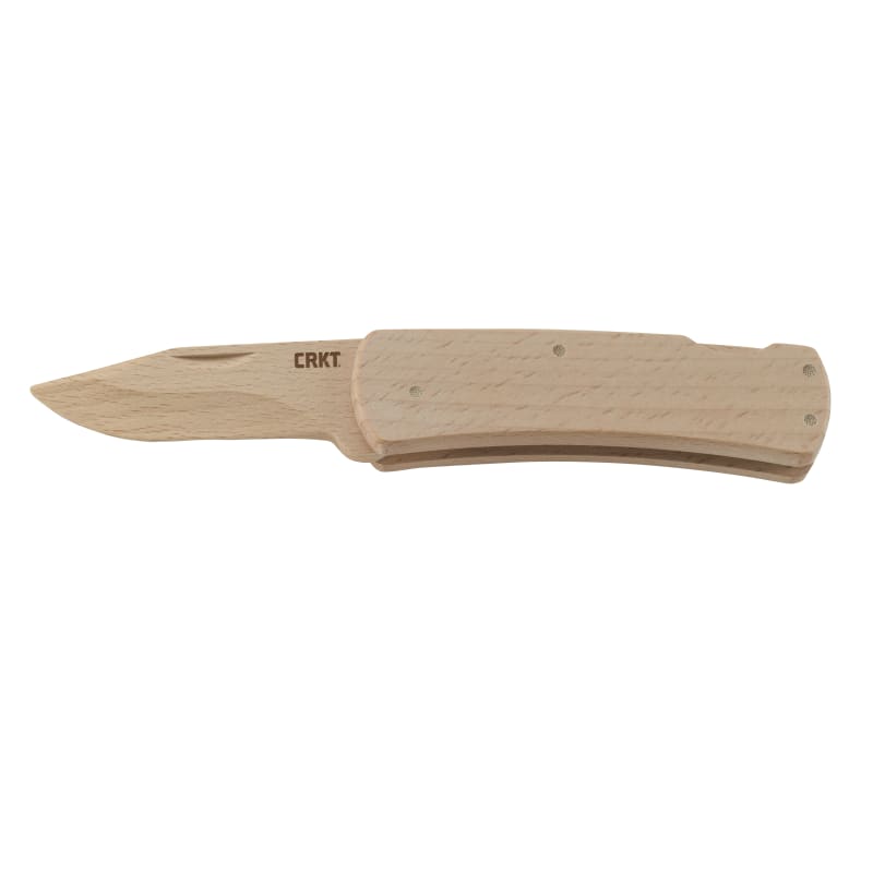 CRKT Nathan's Wooden Knife Safety Kit - Beech Wood, Pocket Knives