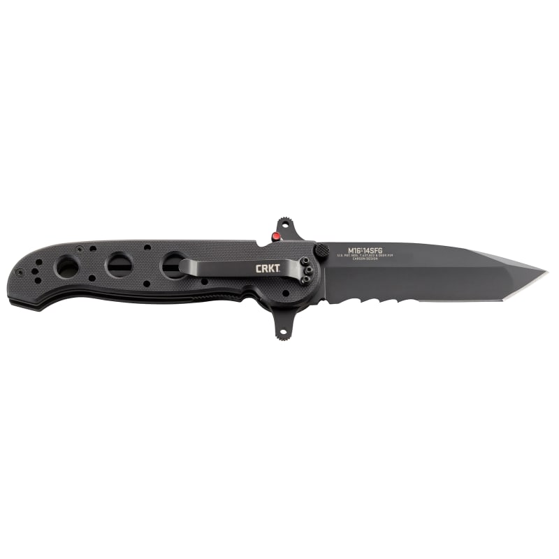 M16-14SFG Special Forces Tanto Large w/Veff Serrations Folding