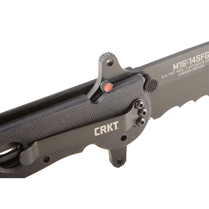 M16-14SFG Special Forces Tanto Large w/Veff Serrations Folding