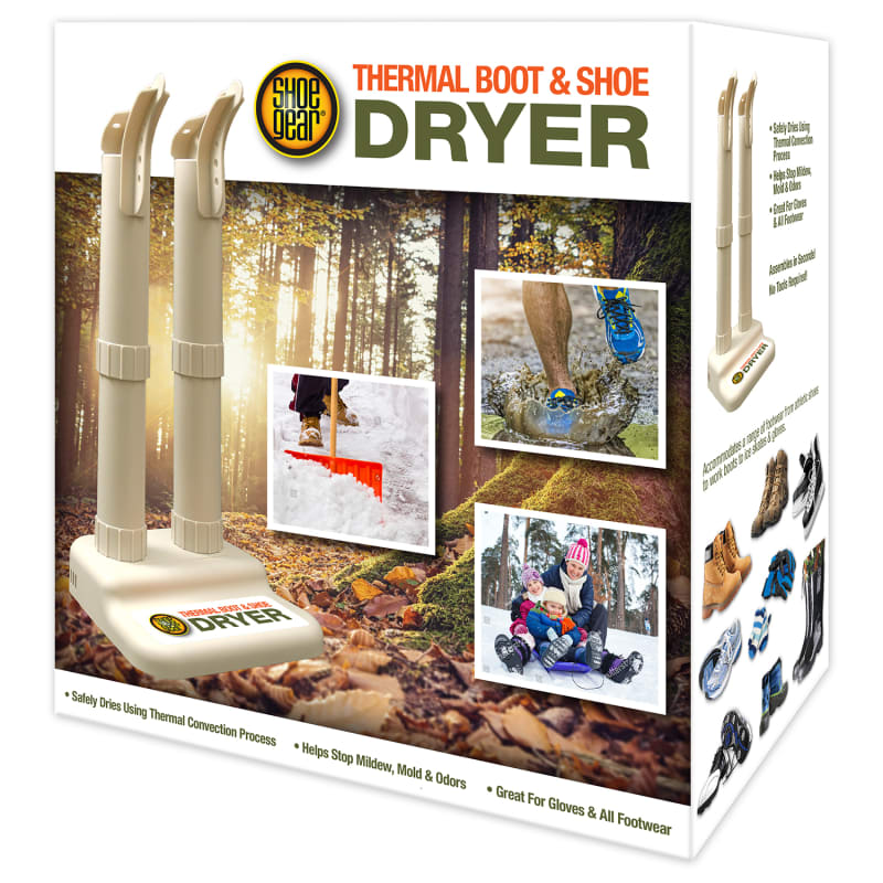 Shoe gear thermal boot dryer hotsell