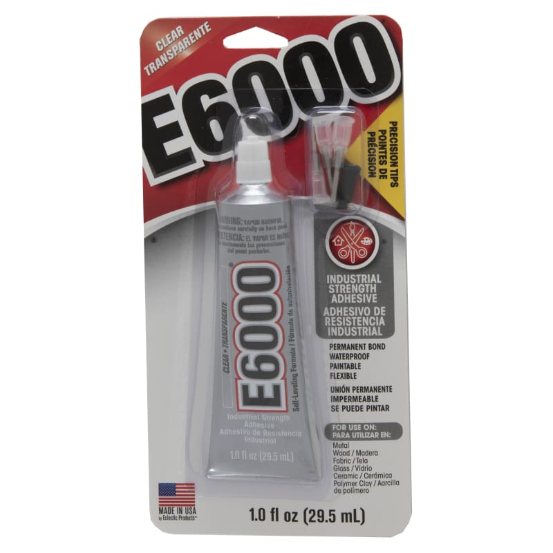 E6000 Industrial Strength Adhesive - Precision Tips