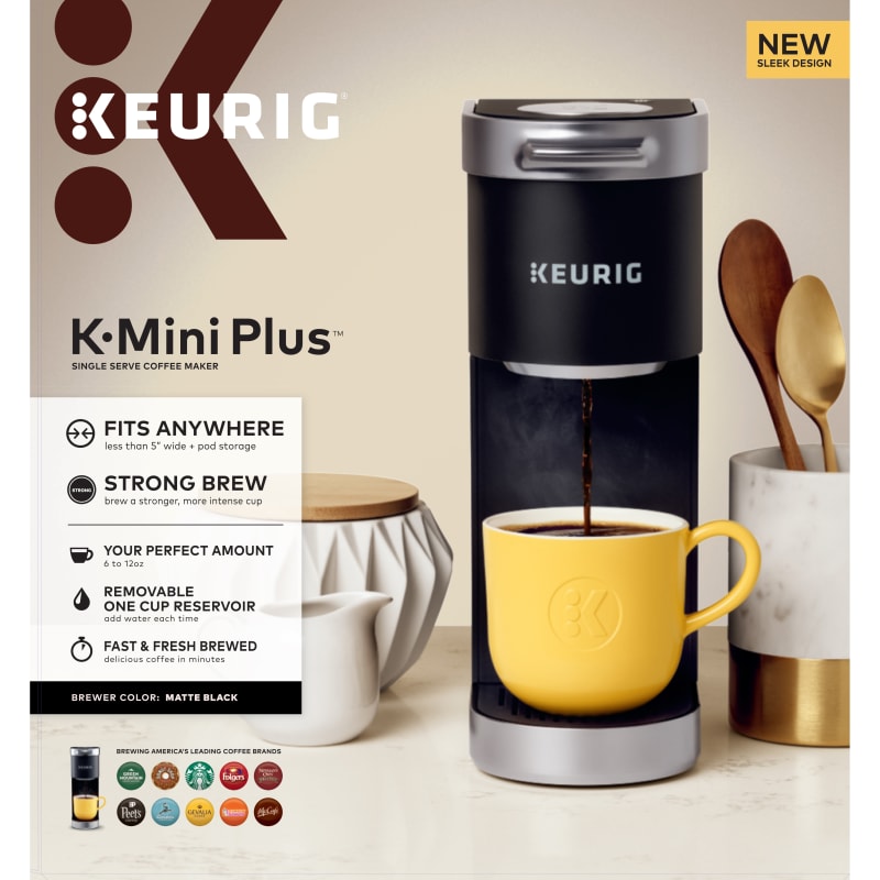 K Duo Plus 12-Cup Black Matte Single Serve and Carafe Coffee Maker by  Keurig at Fleet Farm