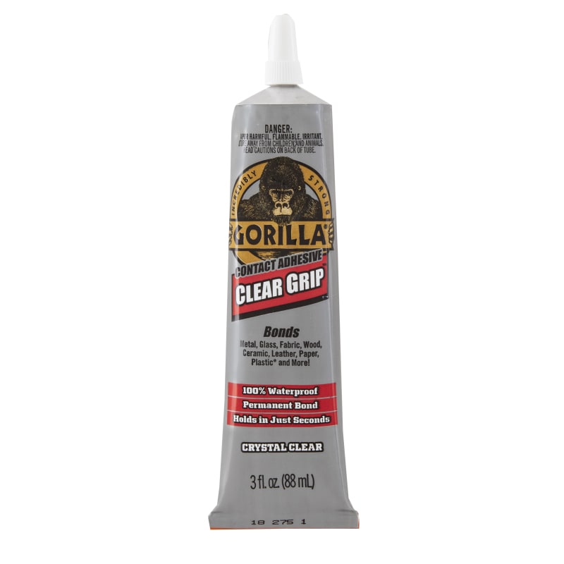 Gorilla Clear Grip High Strength Contact Adhesive 3 oz - Ace Hardware