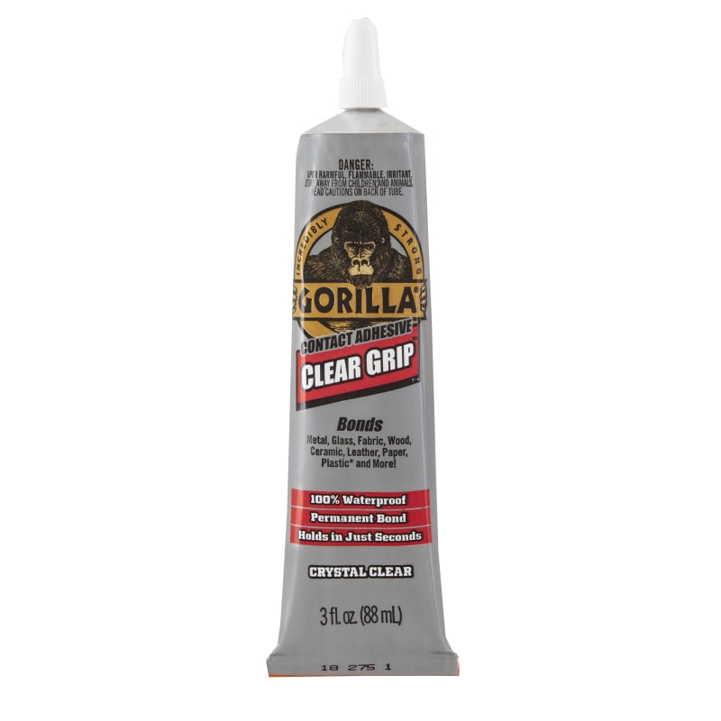 Gorilla 3 oz Clear Grip Contact Adhesive