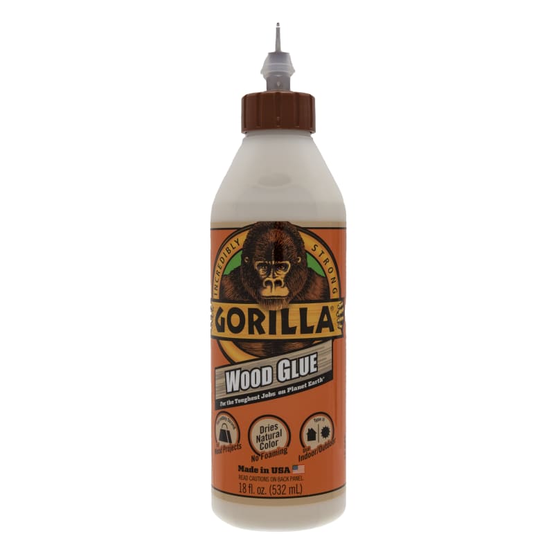 GORILLA CARPENTRY WOOD GLUE ~ Type 2 Weatherproof No Foaming Super Strong 8  oz