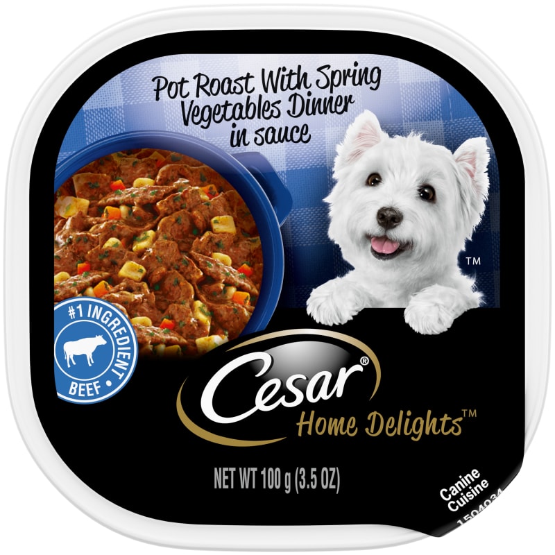 Adult Home Delights Pot Roast w Spring Vegetables Wet Dog Food