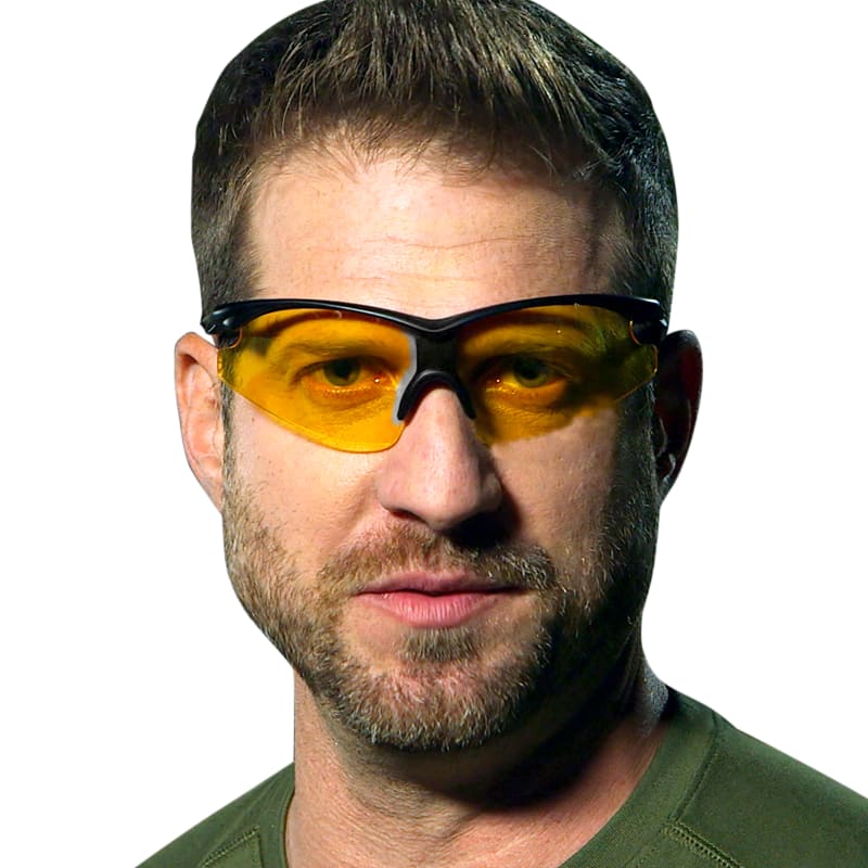 Bell + Howell Night Vision Tac Glasses, Yellow