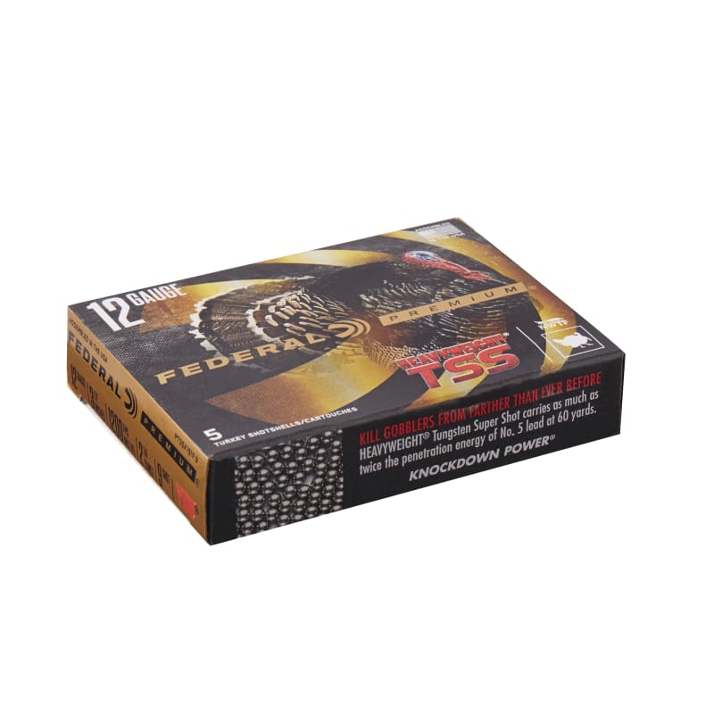 12 Gauge Premium Heavyweight TSS Turkey 3-1/2'' 9 Shot Shotshells