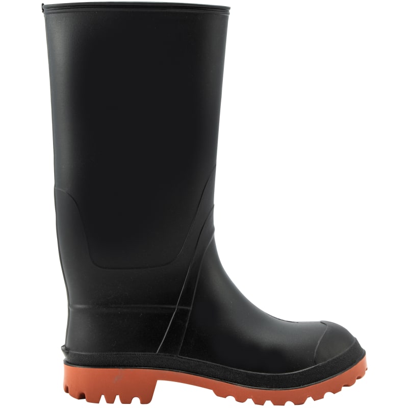 Kids Barn Buddy Black Rubber Boot