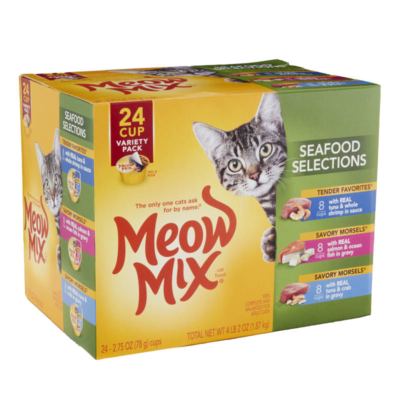 Meow mix grain free wet cat food hotsell