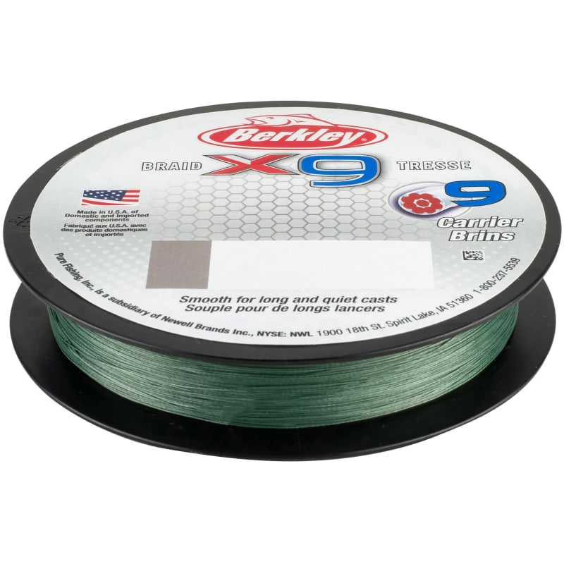 Berkley X9 Braid Low-Vis Green