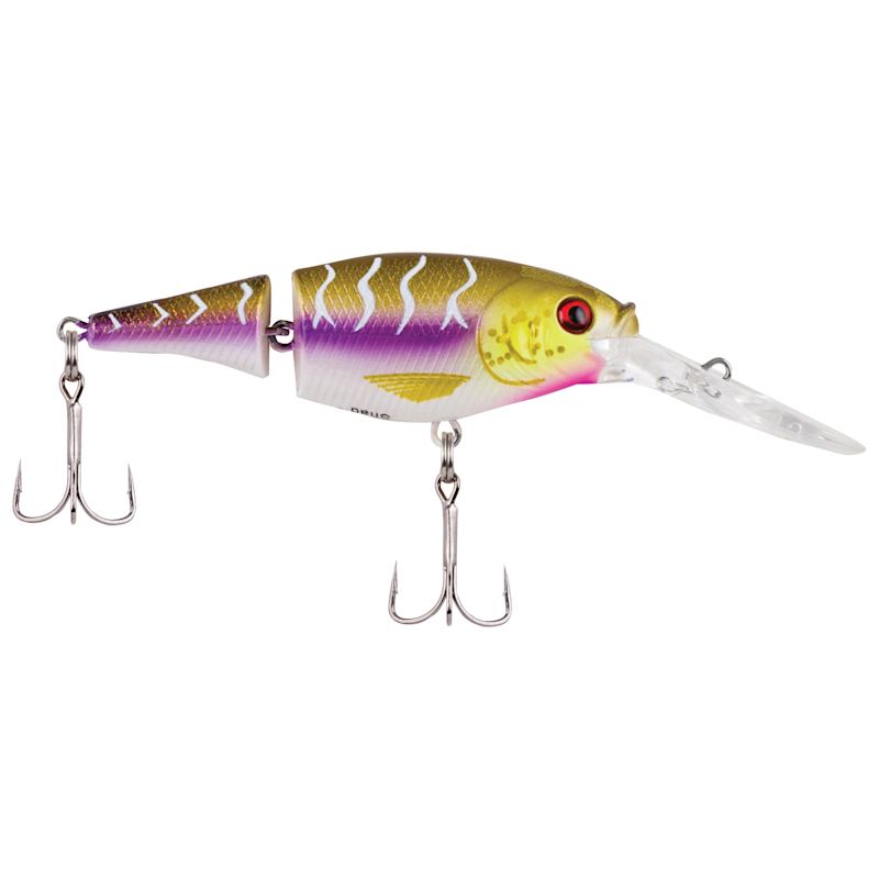 Flicker Shad Purple Tiger Jointed Crankbait by Berkley at Fleet Farm