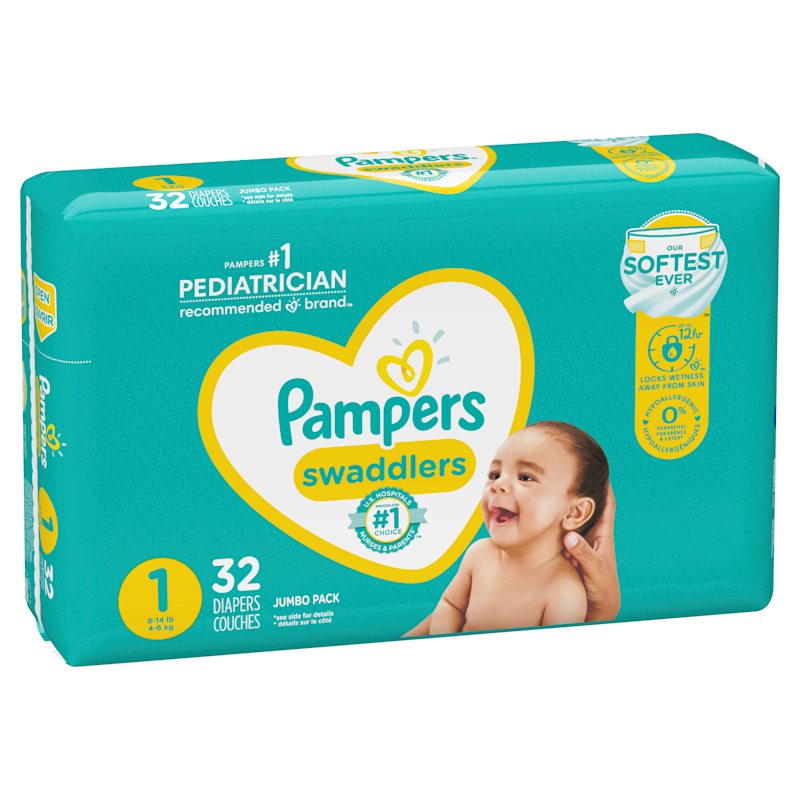 Jumbo pack pampers swaddlers clearance