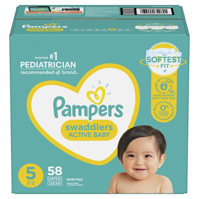 Size 5 pampers swaddlers top