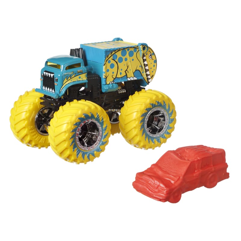 Hot Wheels Monster Trucks, Oversized Monster Truck Bigfoot, 1:24 Scale  Die-Cast Toy Truck with Giant Wheels and Cool Designs