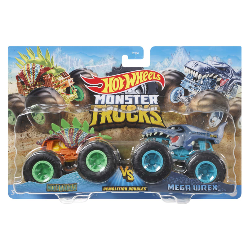 Hot Wheels Monster Trucks Demolition Doubles (2-Pack  - Best Buy