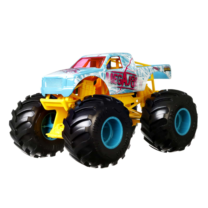 Hot Wheels Monster Trucks 1:24 Scale Steer Clear 2 Play Vehicle 