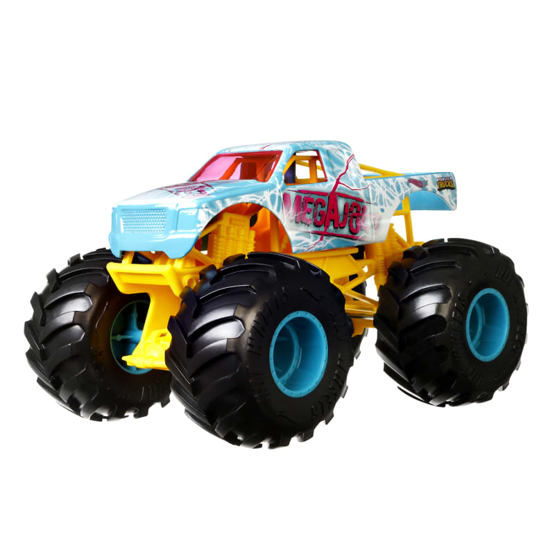 Hot Wheels Monster Trucks Demo Derby 1:24 Scale Die-Cast Toy Truck Play  Vehicle 