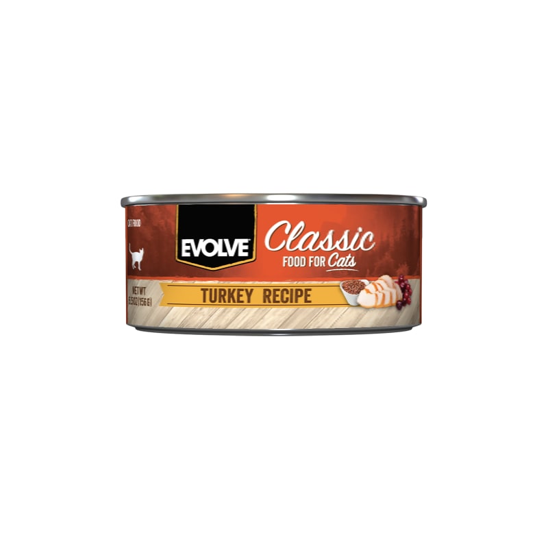 Adult Turkey Formula Wet Cat Food 5.5 oz Can by Evolve at Fleet Farm