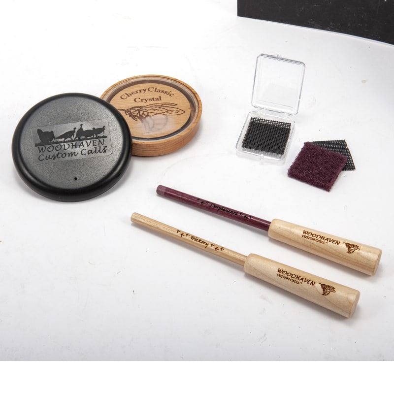 WoodHaven Custom Calls Cherry Classic Crystal Friction Turkey Call