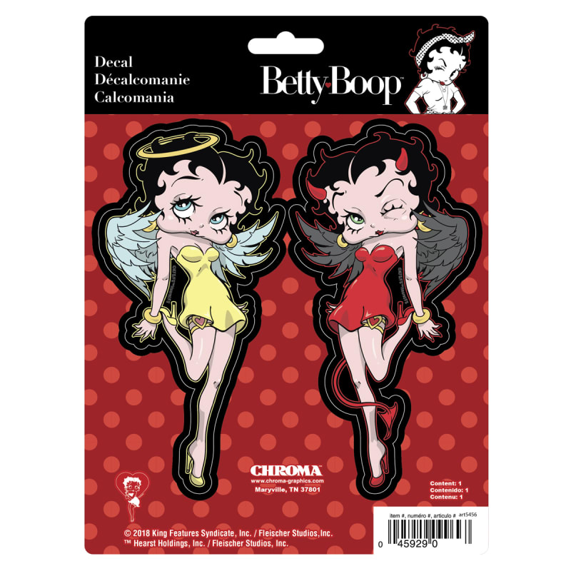 Betty Boop Devil & Angel Decal by Chroma at Fleet Farm