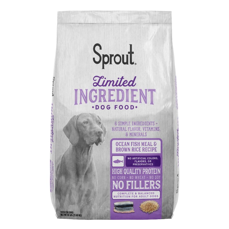 Limited Ingredient Adult Ocean Fish Meal Brown Rice Dry Dog Food