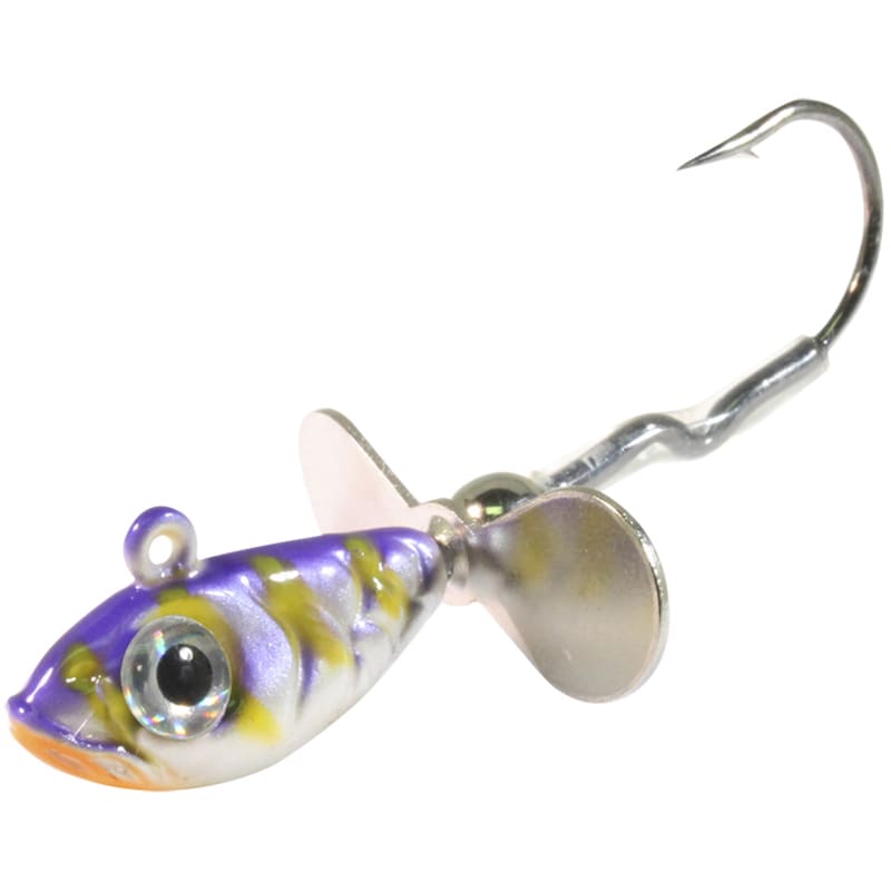 Northland UV Purple Tiger Whistler Jig