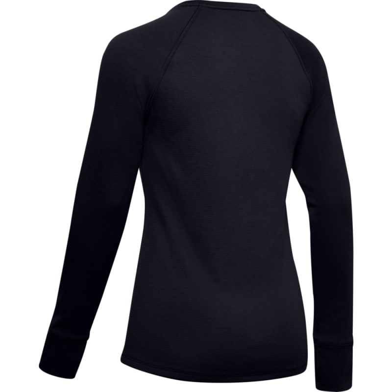 Under armour black long sleeve women's hot sale