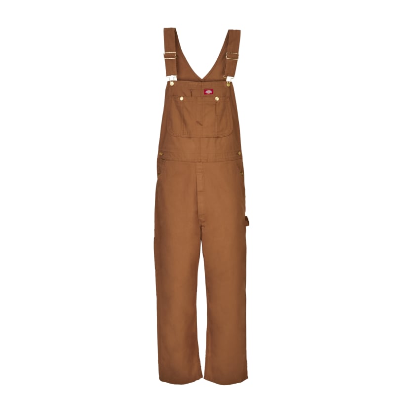 Men's Classic Brown Duck Bib Overalls by Dickies at Fleet Farm