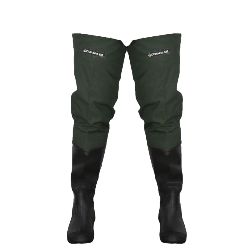 Oxbow Forrest Green 2 Ply Cleated Rubber Hip Boot