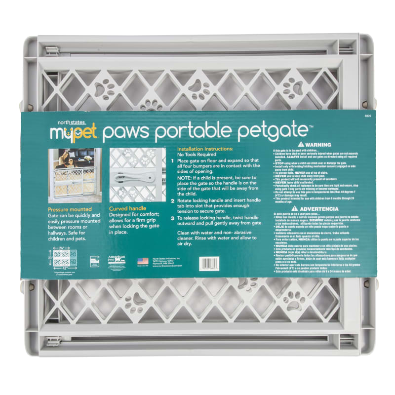 Paws portable pet gate new arrivals