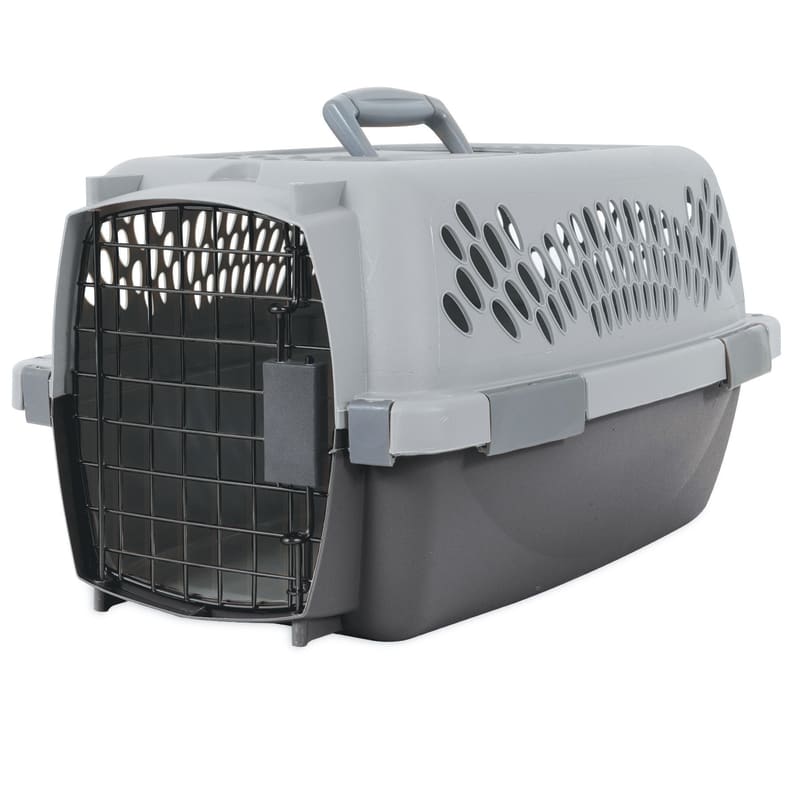 Pet Porter Traditional Gray & Black Pet Kennel by Aspen Pet at Fleet Farm