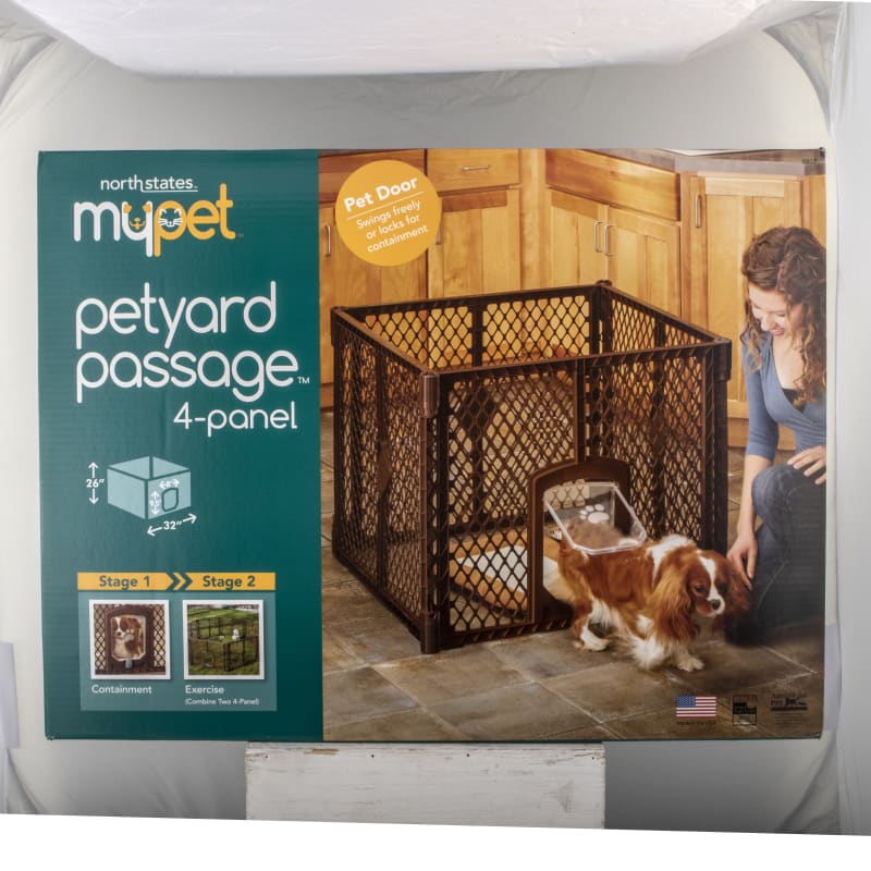 Petyard Passage 4 Panel Pet Pen by MyPet at Fleet Farm