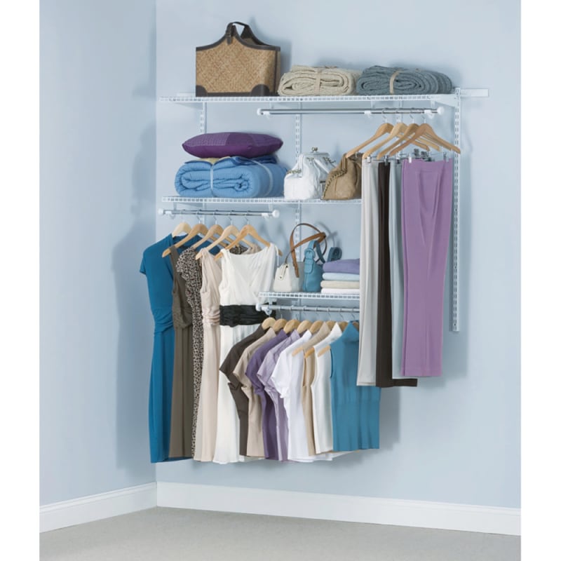 Rubbermaid clothes closet store