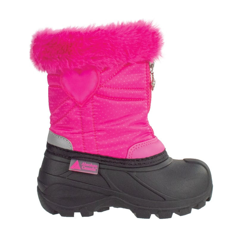 Imperialisme BES vliegtuigen Toddler Girls' Pink Eden Heart Light Up Winter Boots by Absolute Canada at  Fleet Farm